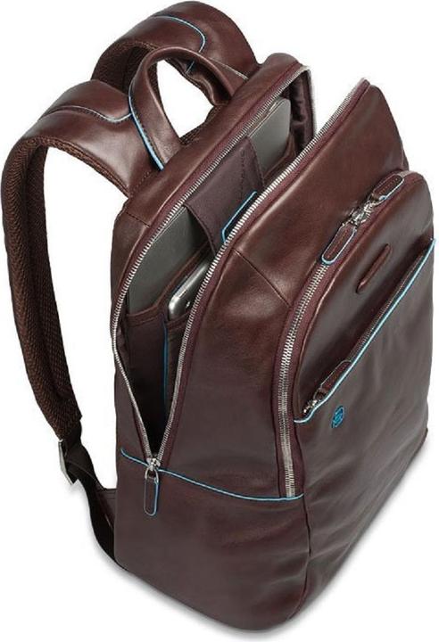 Image du produit Piquadro Backpack For Pc / Ipad®10,5"/ 9,7" With Connequ Rich Blue Square By (14 l)