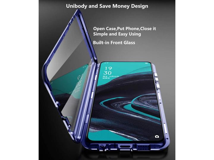 Produktbild G-Case Realme 6 Pro Aluminium Magnetic Glass Case Hülle (Realme 6 Pro)