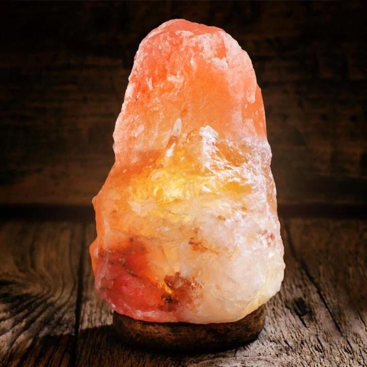 Actual product image Mikamax Himalayan salt lamp
