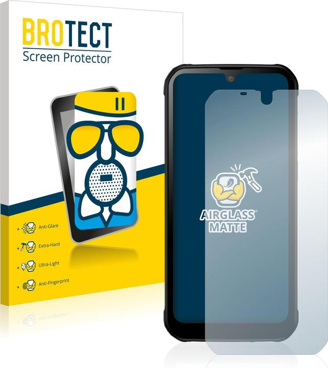 Actual product image BROTECT AirGlass Glass Matte (1 Piece, Gigaset GX290 Plus)