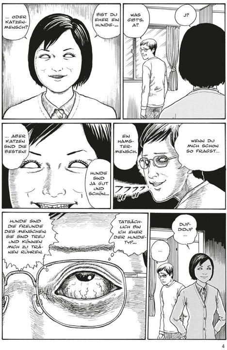 Actual product image Junji Itos Katzentagebuch (German, Junji Ito, 2025)