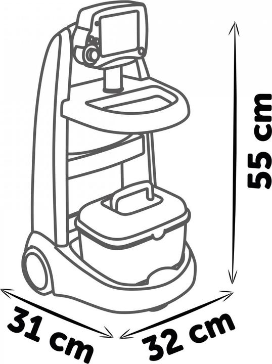 Immagine prodotto Smoby Carrello medico