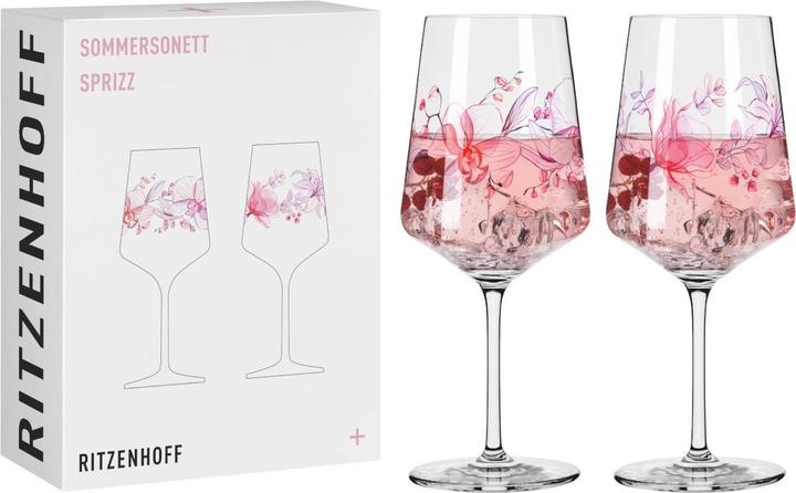 Ritzenhoff Sommersonett Sprizz (O. Koelsch) 2er Set #19 #20 F25 (5.44 dl, 2 x, Aperitifgläser)