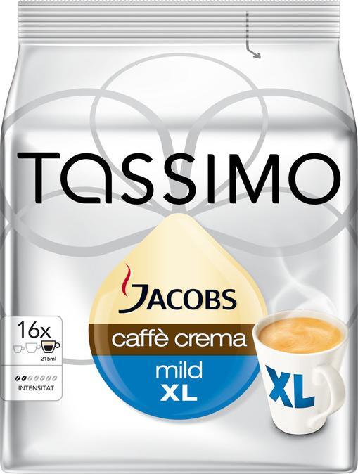 Produktbild Jacobs Tassimo Crema Mild Xl (16 x Port.)
