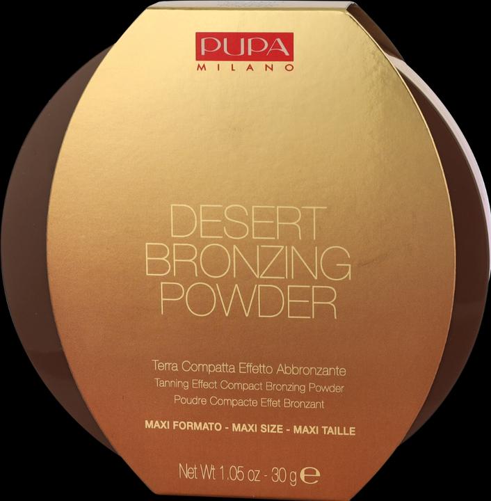 Actual product image Pupa Milano Pupa - Desert Bronzing Powder Bronzer 005 Light Sun Matt 30G (005, Bronzer, 30 g)