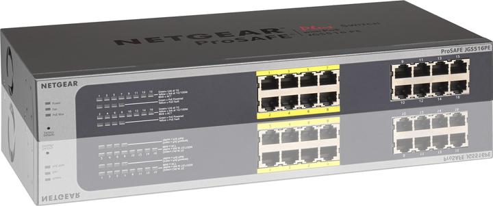 Produktbild Netgear Jgs516pe-100eus (16 Ports)