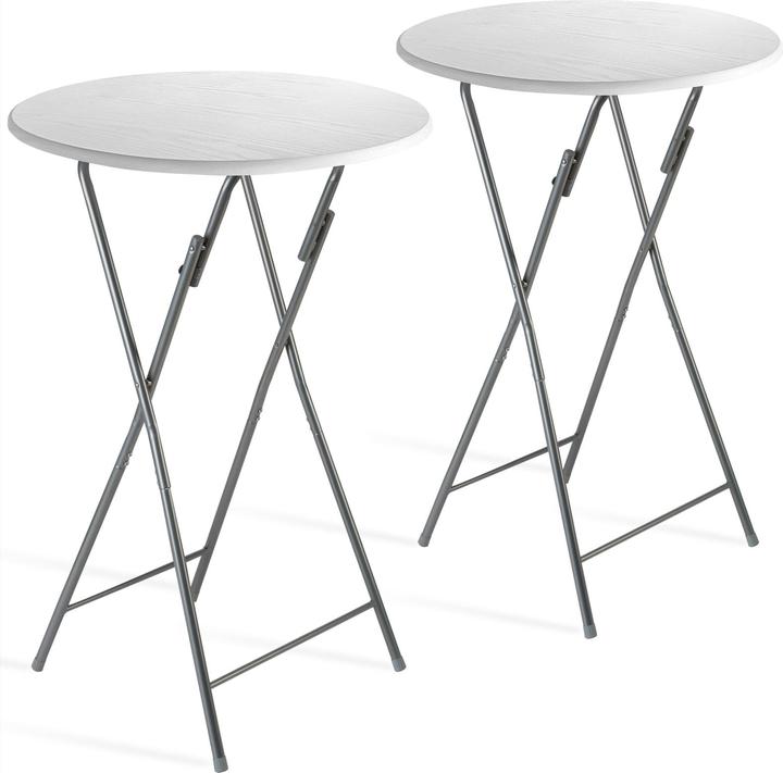 Immagine prodotto Casaria Set di 2 tavoli alti (60 x 60 x 110,5 cm)