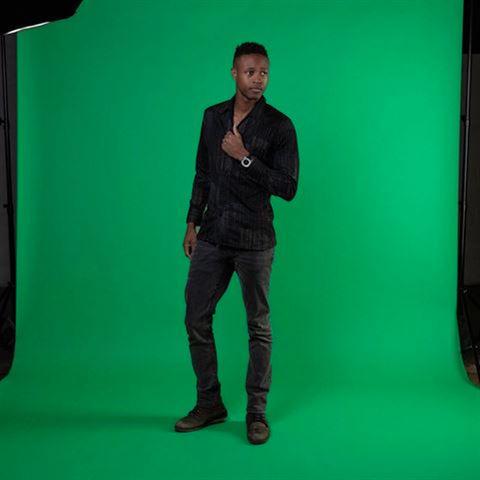 Actual product image Falcon Eyes Background Paper 46 Chroma Green 2,18 x11 m (1100 cm, 1100 cm)