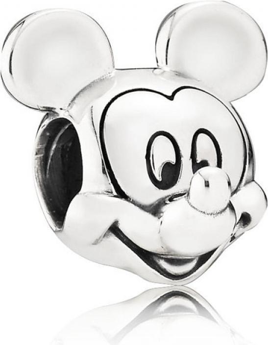 Pandora Disney Micky Portrait Charms/Beads (Silber)