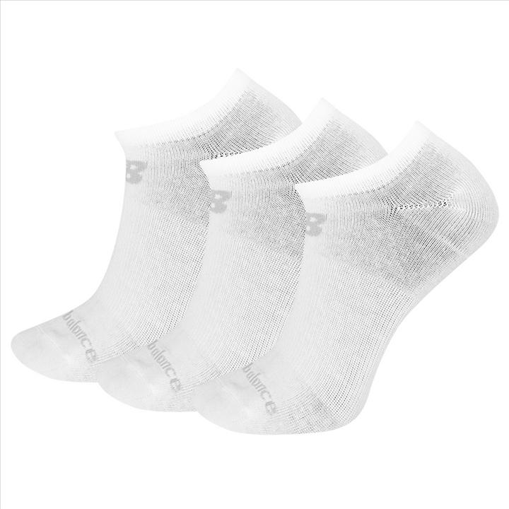 Produktbild New Balance NB PF Cotton Flat Knit No Show Socks 3 Pair (3er Pack, L)