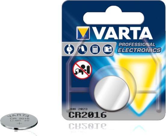 Actual product image Varta Cr2016 (1 pcs., CR2016, 87 mAh)