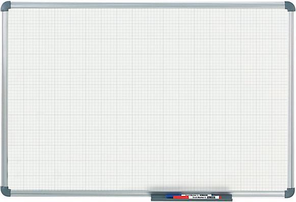 Image du produit Maul Tableau à grille, blanc (120 x 90 cm)