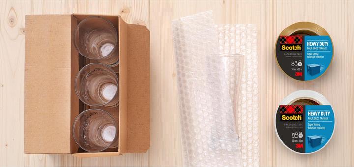 Actual product image Scotch Packaging tape with dispenser (48 mm)