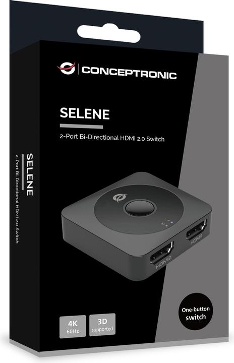Produktbild Conceptronic Switch Bi-Direktional HDMI Splitter 2-in-1 sw