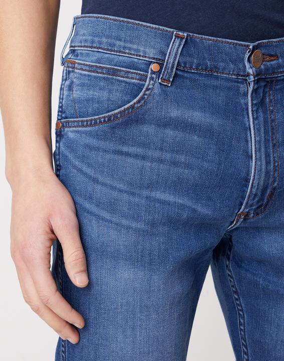 Actual product image Wrangler Greensboro Stretch Jeans bright stroke (W46/L34)