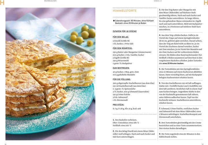 Image du produit Dr. Oetker Rührkuchen von A - Z (Allemand, Dr. Oetker, 2018)