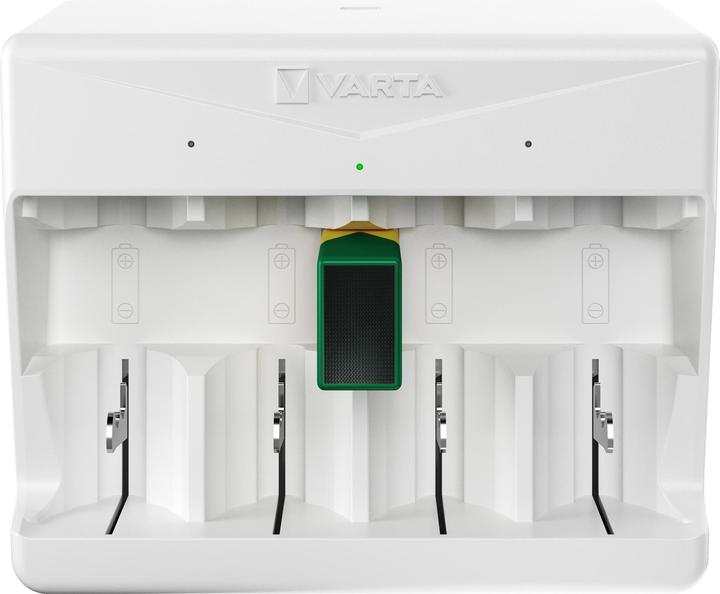 Immagine prodotto Varta Caricabatterie universale (1 pz., D, AAA, AA, C, 9V Block, 1600 mAh, Caricabatterie senza batteria)
