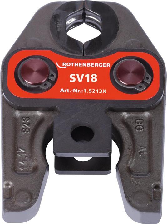 Immagine prodotto Rothenberger Ganascia Standard SV18 ( 015213X ) per pressatrici ROMAX (101 mm)