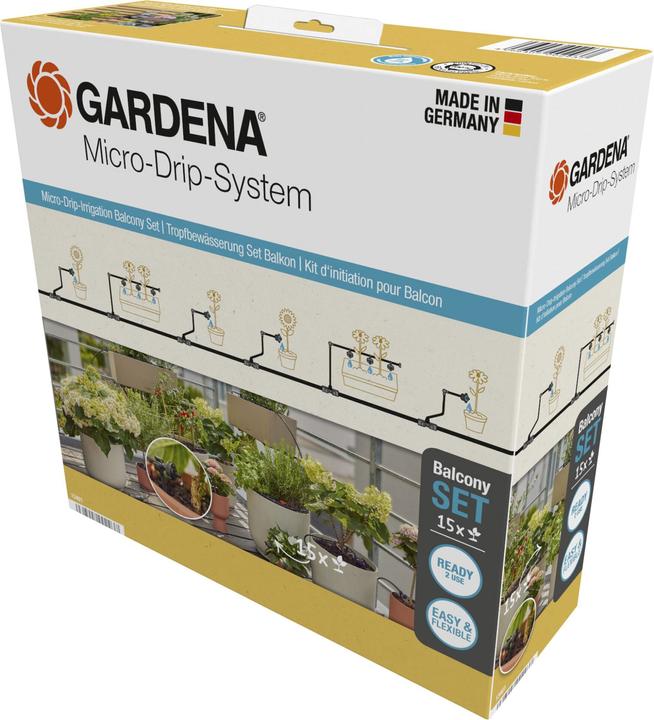 Micro-Drip-System Set Balkon (Tropfbewässerung Set)