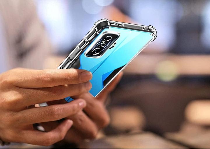 Actual product image Screenguard Xiaomi Poco F4 GT Case Crystal Soft Airbag Bumper (Xiaomi Poco F4 GT)