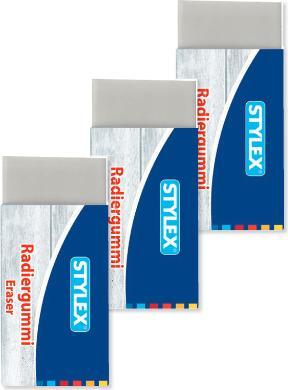 Actual product image Stylex Eraser 3 Pcs. On Blc.