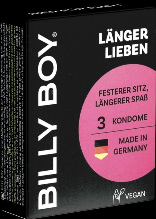 Actual product image Billyboy Condoms Love Longer (3 pcs.)