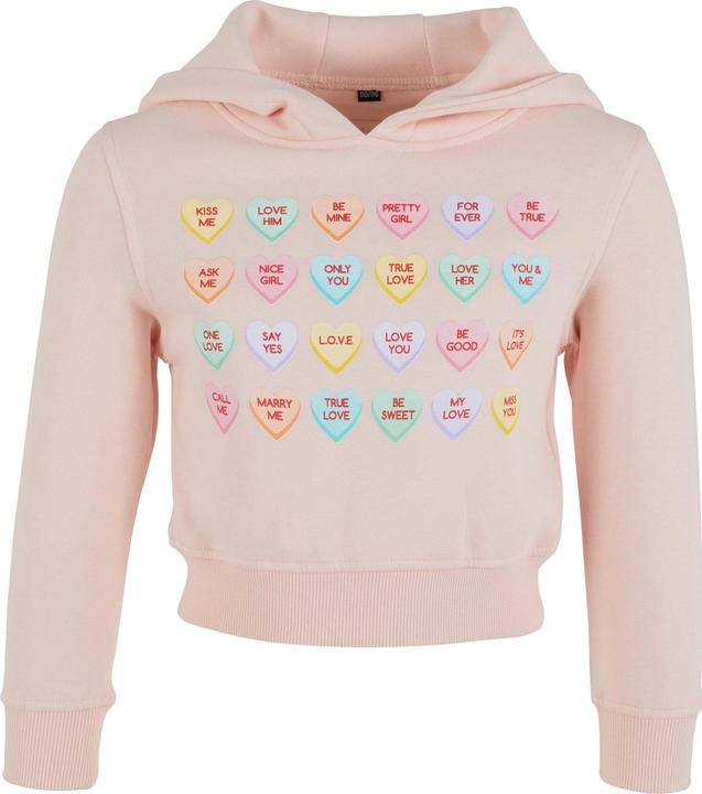 Mister Tee Kids Sweet Heart Candy Cropped Hoody - 15607