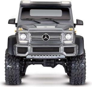 Immagine prodotto Traxxas CRAWLER TRX-6 1:10 6WD EP RTR MERCEDES G63 AMG 6x6 - SILVER SENZA caricatore e SENZA batteria (RTR pronto all'uso)