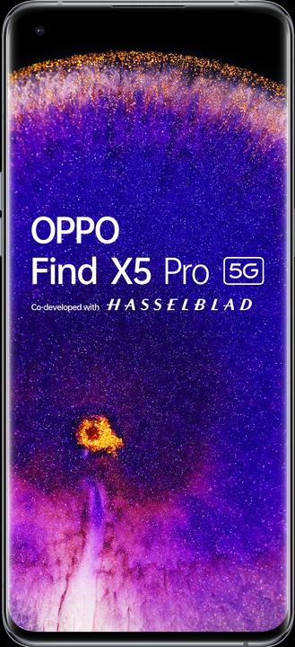 Produktbild OPPO Find X5 Pro (256 GB, Ceramic White, 6.70", Hybrid Dual SIM + eSIM, 50 Mpx, 5G)