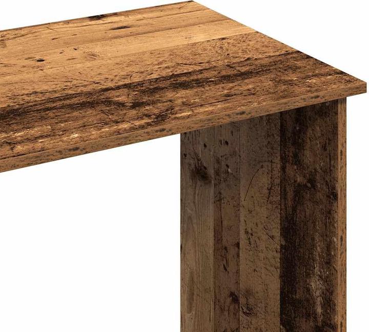 Actual product image VidaXL Desk reclaimed wood look 84x40x75 cm wood-based office desk Table (80 x 40 x 75 cm)