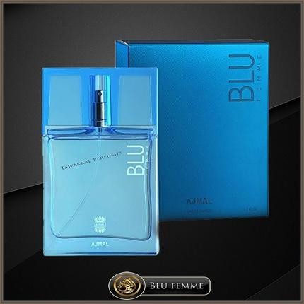 Image du produit Ajmal Blu Femme by Eau de Parfum Vaporisateur 50 ml (Eau de parfum, 50 ml)