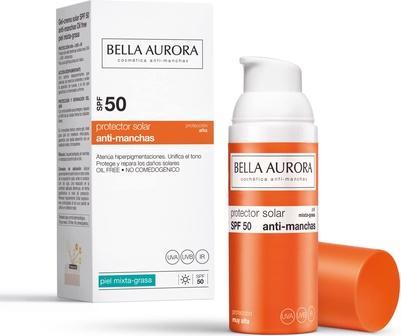 Produktbild Bella Aurora SOLAR gel anti-manchas mixta/grasa SPF50 50 ml (Sonnencreme, SPF 50, 50 ml)