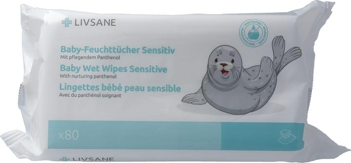 Immagine prodotto Livsane Salviette per bambini sensibili (80 Pezzo/i)