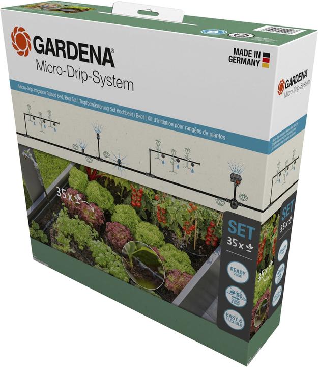 Micro-Drip-System Set Hochbeet/Beet (Tropfbewässerung Set)