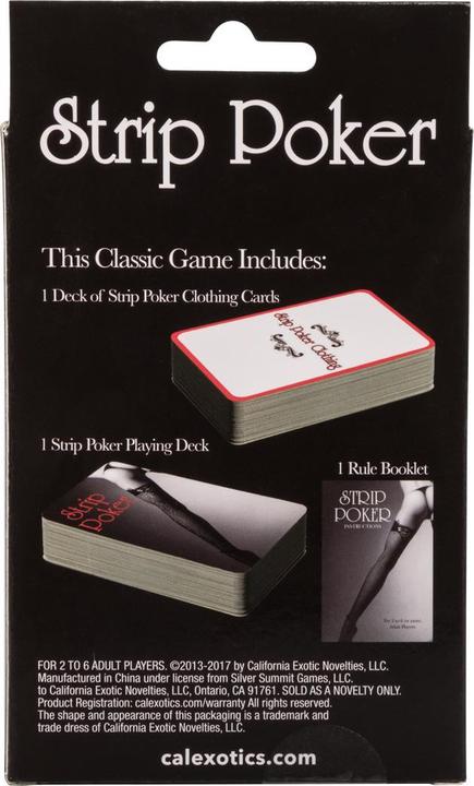 Produktbild CalExotics Strip Poker (Würfelspiel)