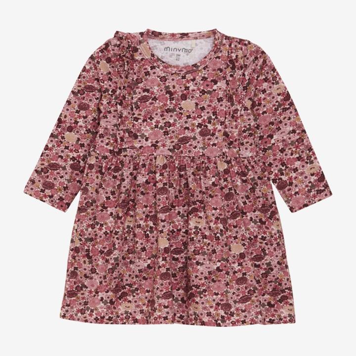 Minymo Babykleid mit Blumenmuster (68)