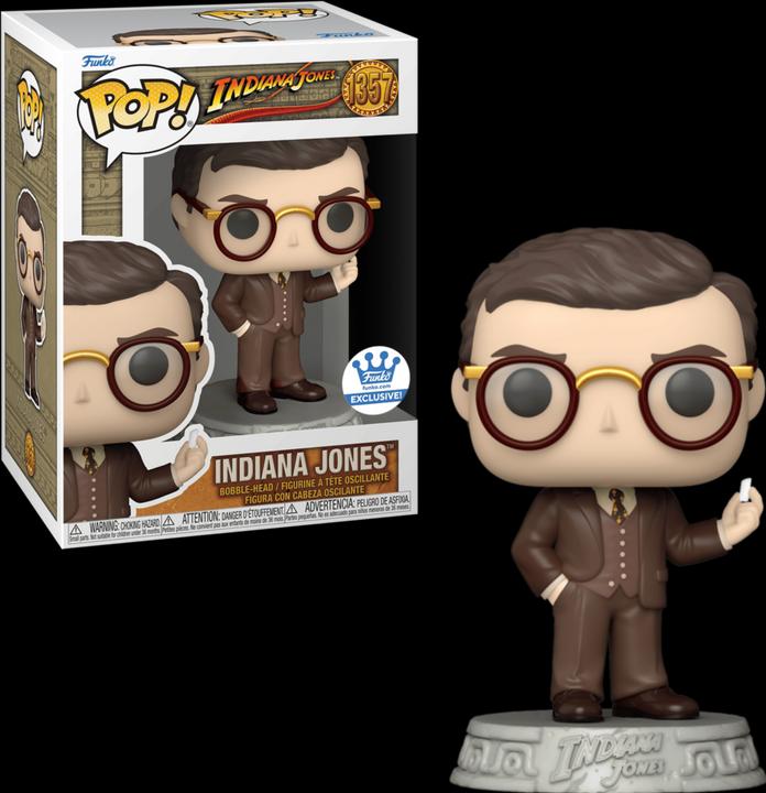 Produktbild Funko POP! Indiana Jones and the Raiders of the Lost Ark - Indiana Jones (Professor) Exclusive