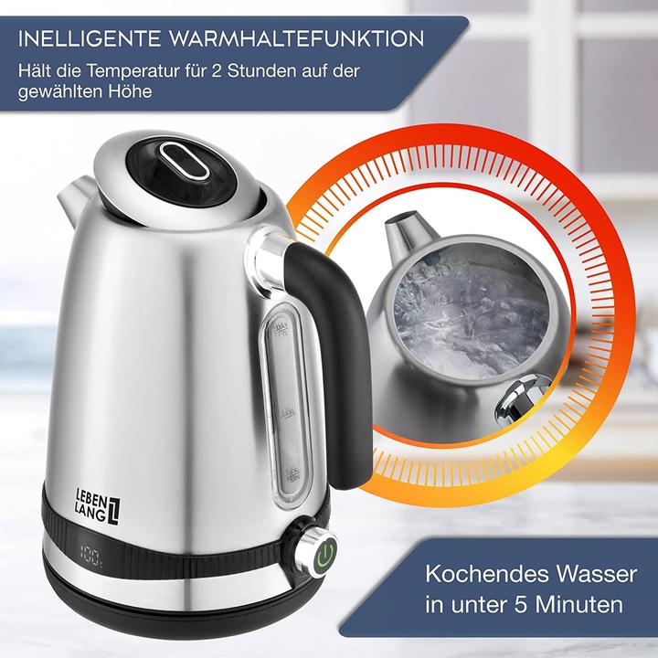 Productafbeelding Lebenlang Roestvrijstalen Waterkoker 1.7L (1.70 l)