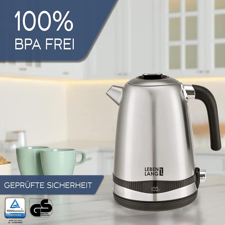 Productafbeelding Lebenlang Roestvrijstalen Waterkoker 1.7L (1.70 l)