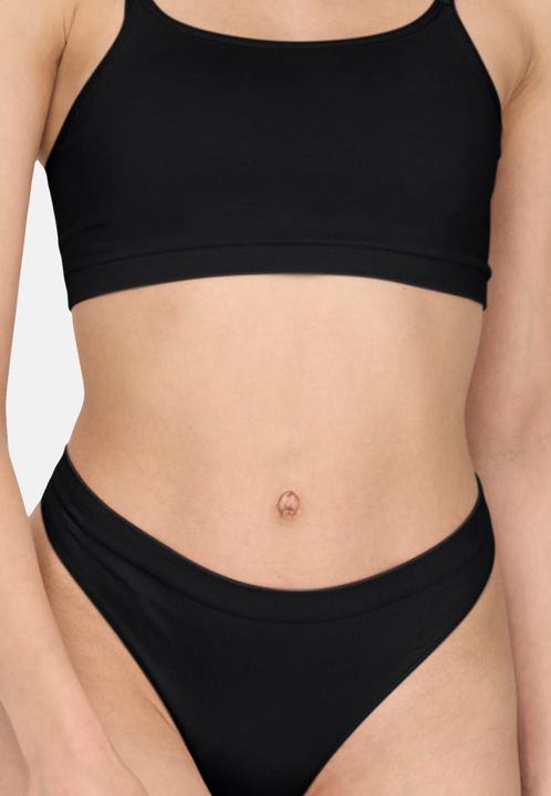 Actual product image Only Onlvicky Rib S-Less Thong 3-Pack Acc (M/L, pack of 3)