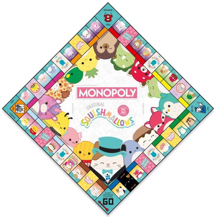 Image du produit Winning Moves Monopoly Squishmallows (Anglais)
