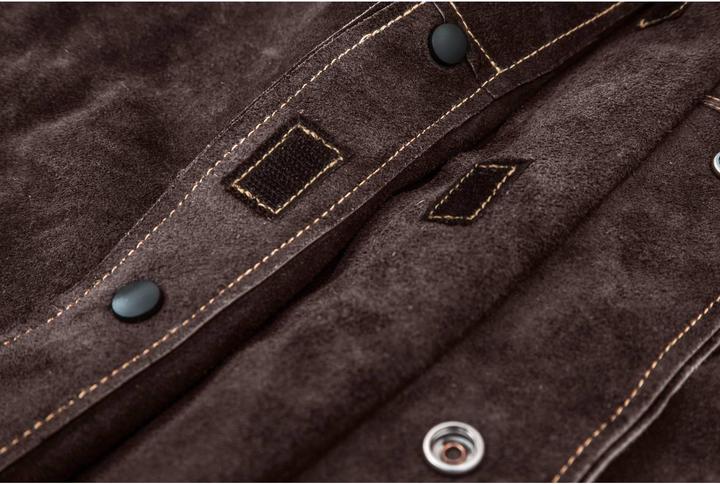 Produktbild Stamos Schweisserjacke Schweiss Jacke "XXL" Echtes RindsLEDer Gr Xxl LEDer (XXL)