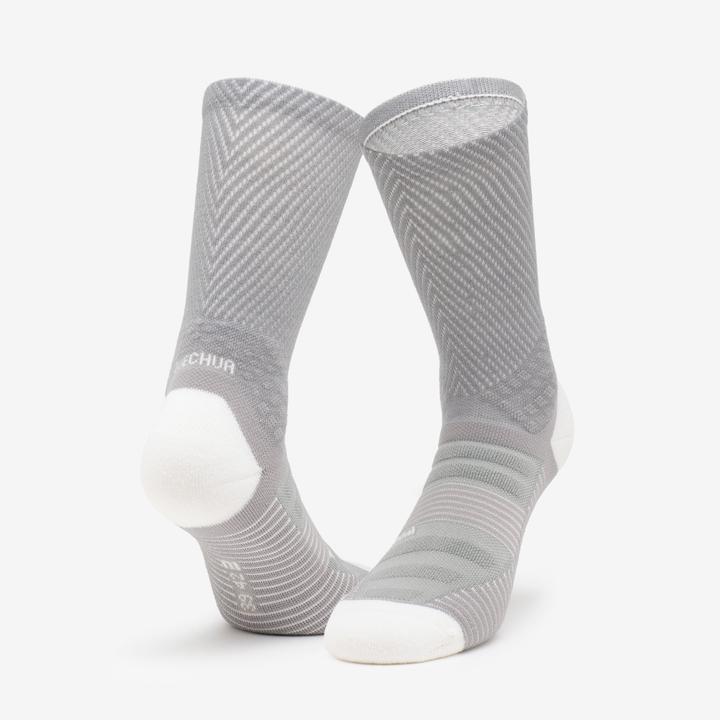 Immagine prodotto Quechua Wandersocken hoch 2 Paar - Hike 900 grau (35, 38)