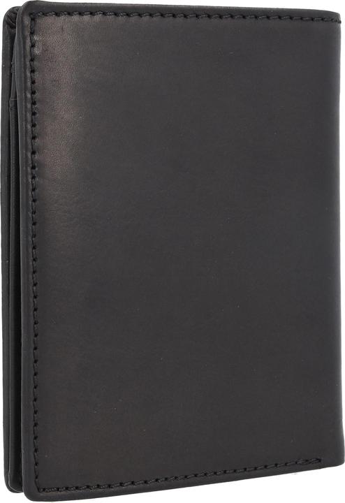 Produktbild Greenburry Pure Black Geldbörse RFID Schutz Leder 10.5 cm