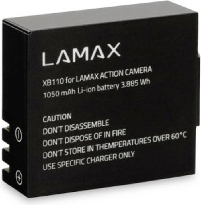 Actual product image Lamax Li-Ion batteries for X action cameras (Rechargeable battery)