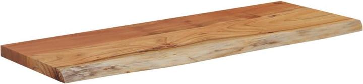 Produktbild VidaXL Wandregal Rechteckig Baumkante Hängeregal Büro Regal Massivholz Akazie (50 x 20 x 2.5 cm)