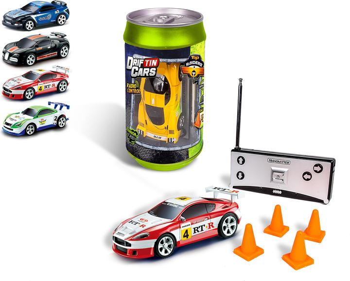 Actual product image Spectron Driftin Cars mini racing car in sheet metal - black/grey
