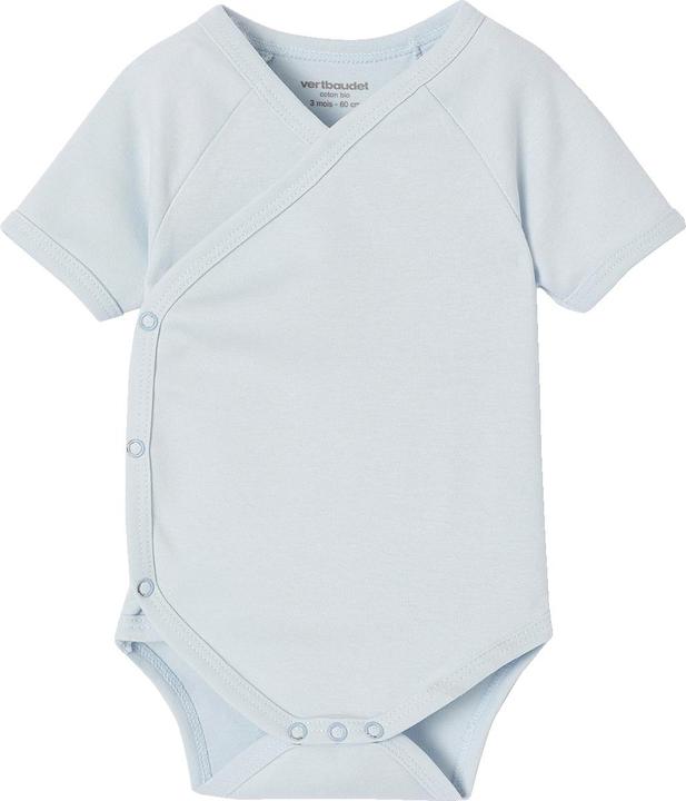 Produktbild Vertbaudet Bio-Kollektion: 5er-Pack Baby Kurzarm-Bodys in Wickelform (50)