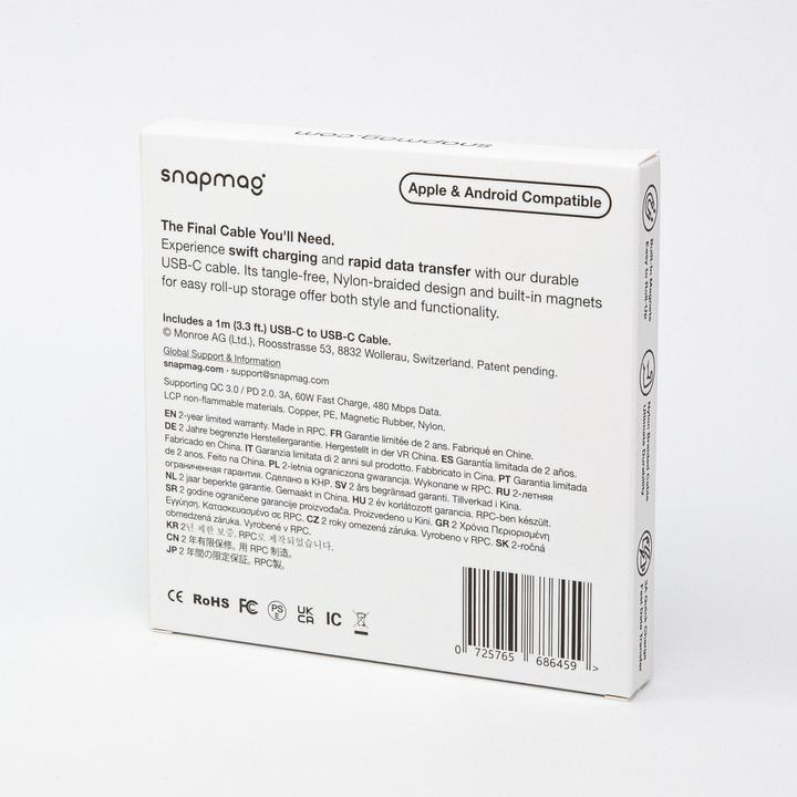 Produktbild Snapmag Magnetisches USB-C Kabel Typ C (1 m)