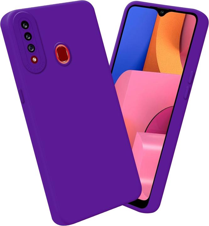 Immagine prodotto Cadorabo Custodia per Samsung Galaxy A20s in TPU stile Fluid LM162 (Samsung Galaxy A20s)